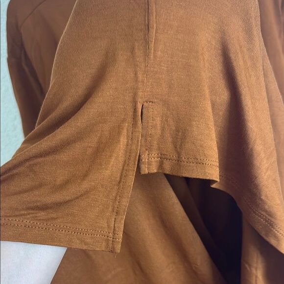 Daily Ritual-Tee shirt dress- Rich Brown-Size Medium - Picture 4 of 6